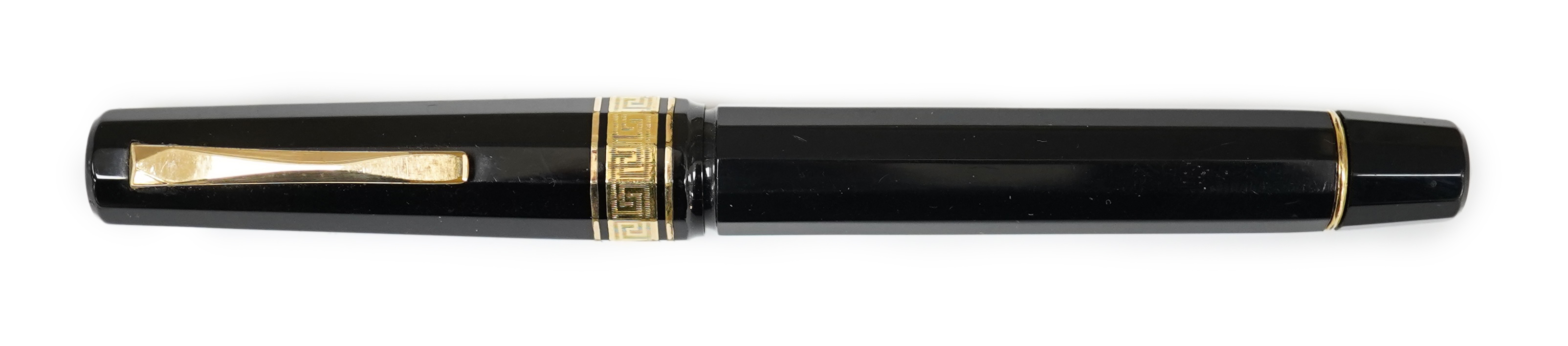 A vintage Omas Extra Piston Filler with 14ct. Omas nib